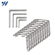 Zinc Coating Galvanized Metal L Shaped Corner Bracket With Holes